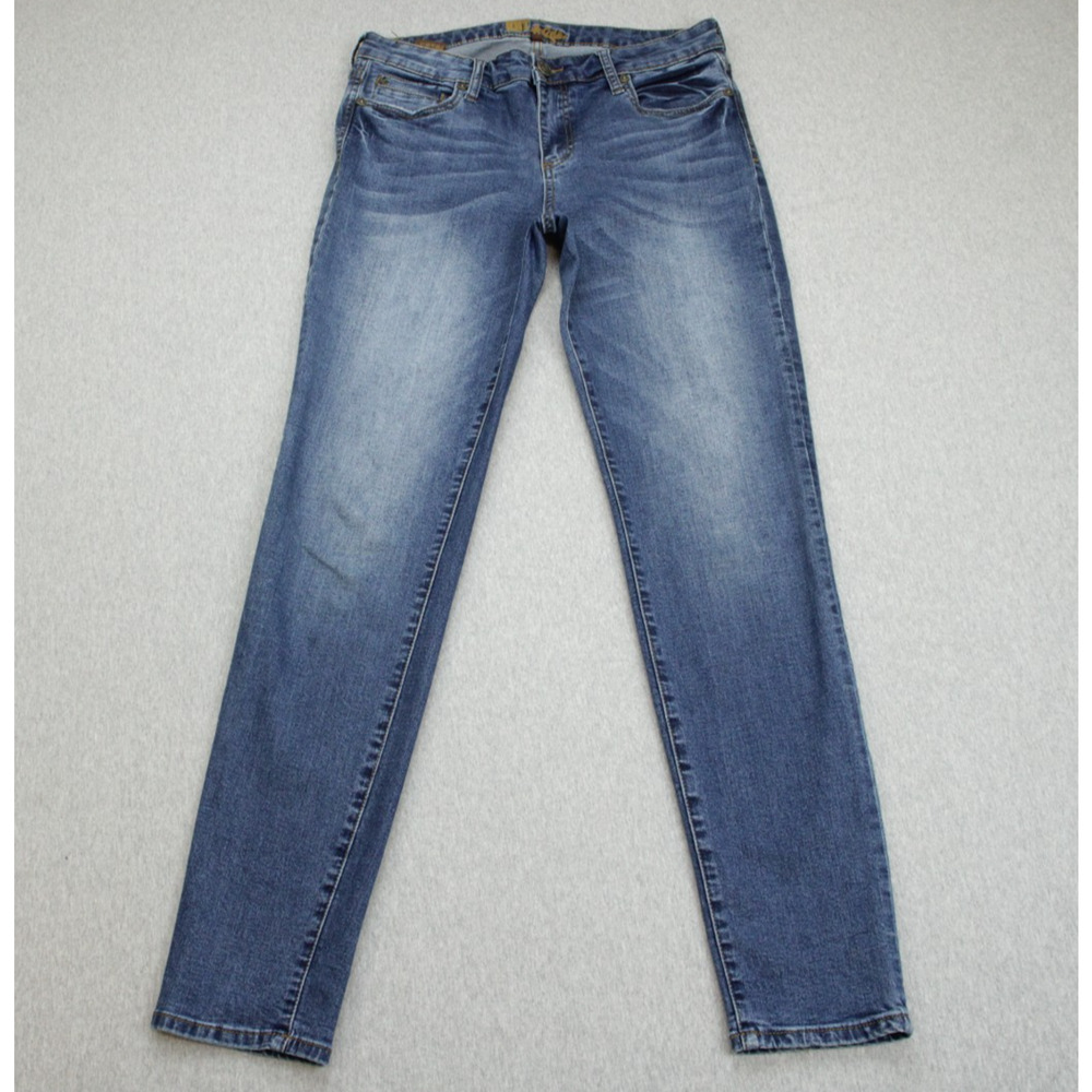 Kut From The Kloth Jeans Womens 8‎ Blue Cotton Blend Stretch Skinny